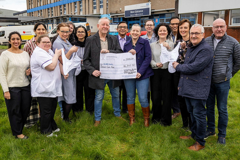 Generous donation for breast cancer patients