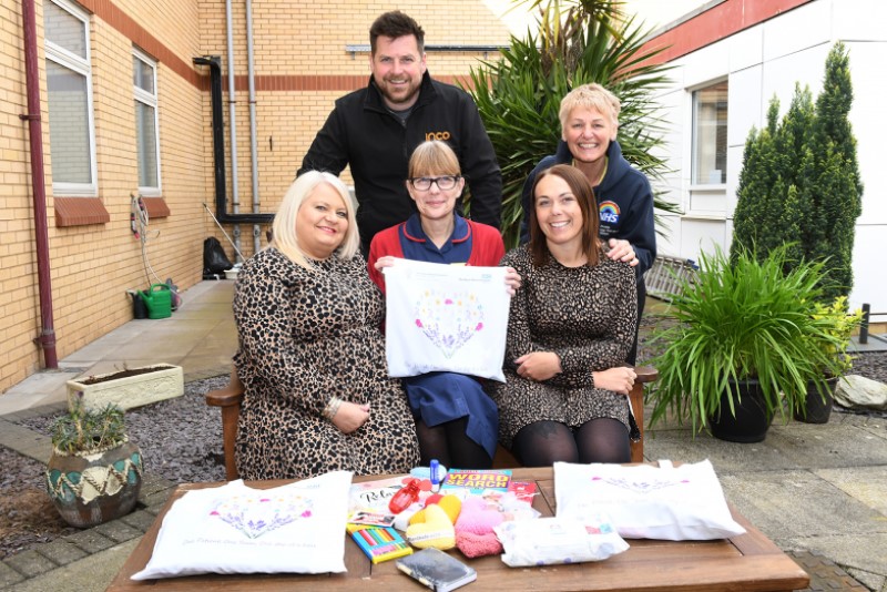 Morale boost for patients thanks to generous firm