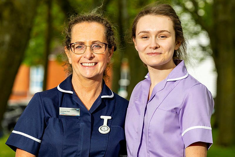 Daughter follows mum into Midwifery