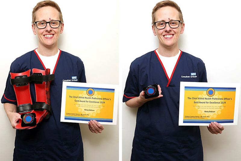 Dr Eddison honoured to strike gold