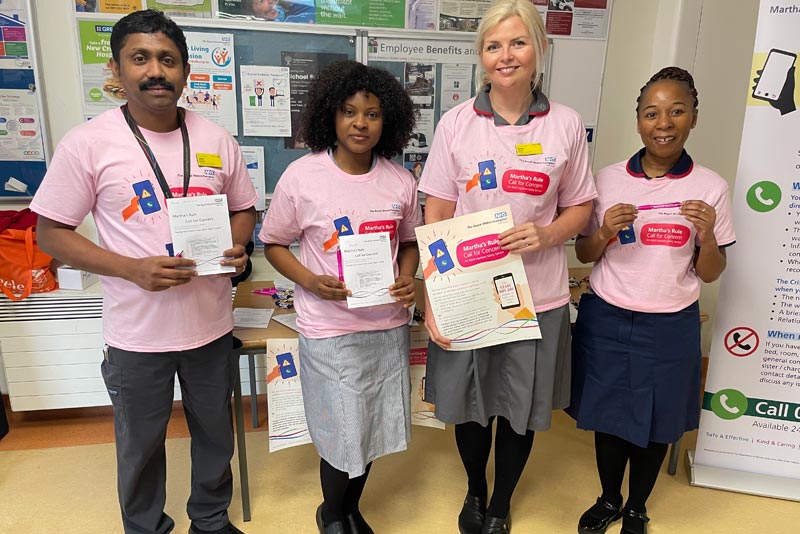 Hospital rollout for patient safety initiative