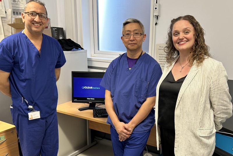 NHS Trust trials Artificial Intelligence during consultations